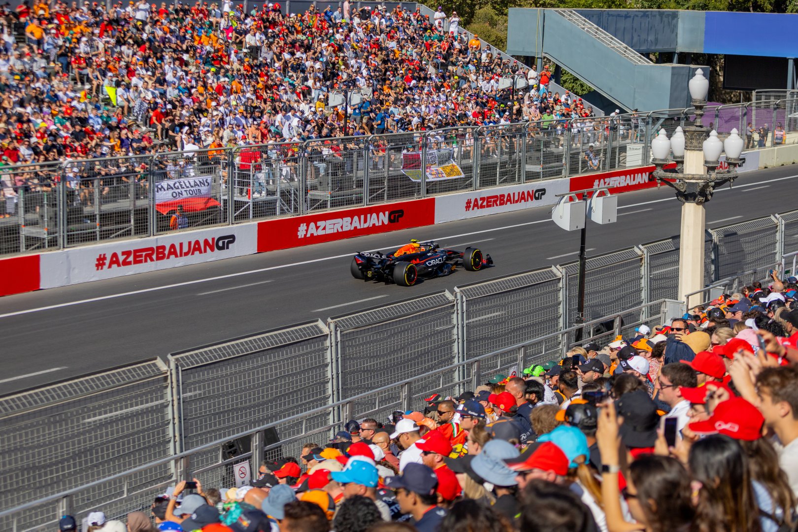 Formula 1 in Baku: sight to behold with tourists, large grandstand seats, and hard effort