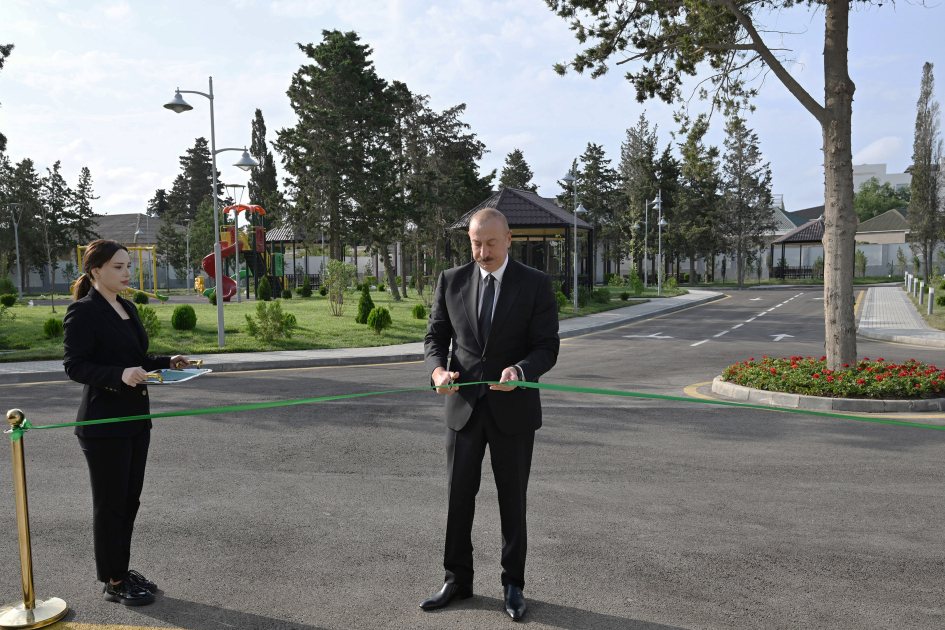 President Ilham Aliyev attends opening of Samad Vurgun Creativity House of the Writers’ Union (PHOTO/VIDEO)
