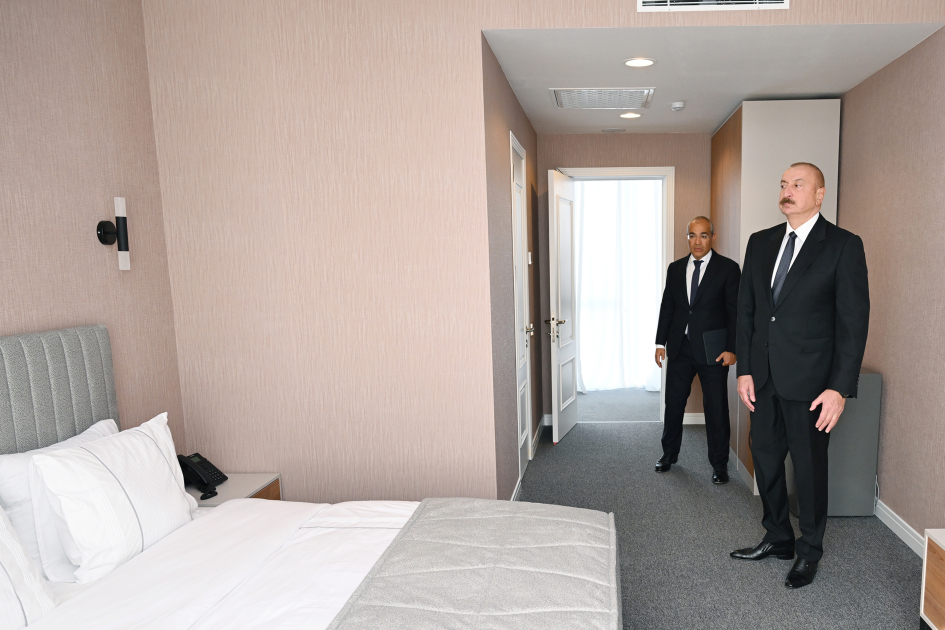 President Ilham Aliyev attends opening of Samad Vurgun Creativity House of the Writers’ Union (PHOTO/VIDEO)