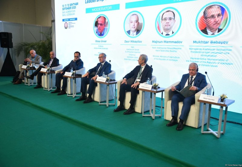 Int'l Exhibition and Conference for Water Management continues in Azerbaijan's Baku (PHOTO)
