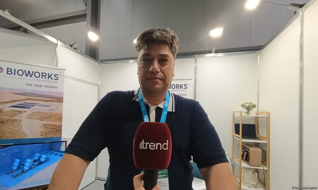 German firm spearheads water treatment and recycling initiative on Azerbaijan's Absheron