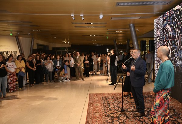 Exhibition Faig Ahmed: Epoch 2011–2024 opens at Azerbaijan National Carpet Museum (PHOTO)