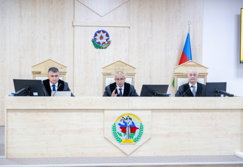 Documents regarding shelling of Azerbaijani territories from Armenia, killing of civilian Azerbaijanis presented in court (PHOTO)