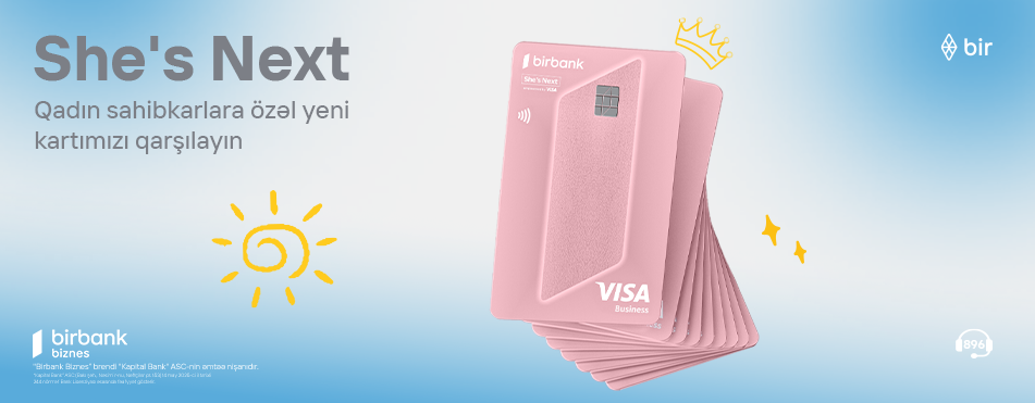Birbank Biznes introduces a special business card for business ladies