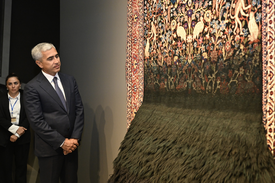 Exhibition Faig Ahmed: Epoch 2011–2024 opens at Azerbaijan National Carpet Museum (PHOTO)