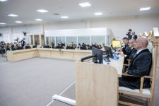 Documents regarding shelling of Azerbaijani territories from Armenia, killing of civilian Azerbaijanis presented in court (PHOTO)