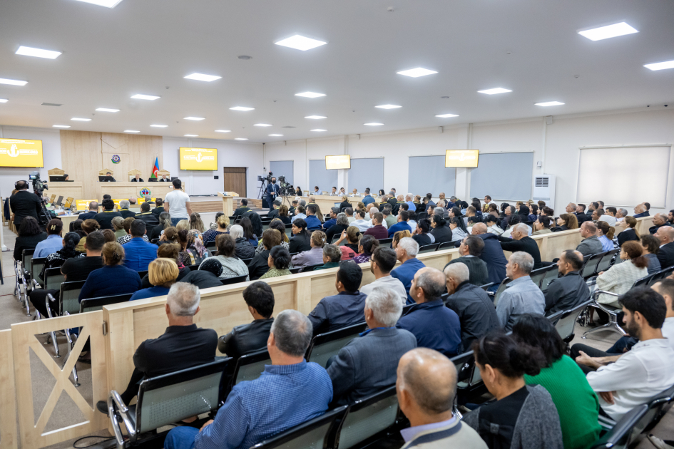 Documents regarding shelling of Azerbaijani territories from Armenia, killing of civilian Azerbaijanis presented in court (PHOTO)