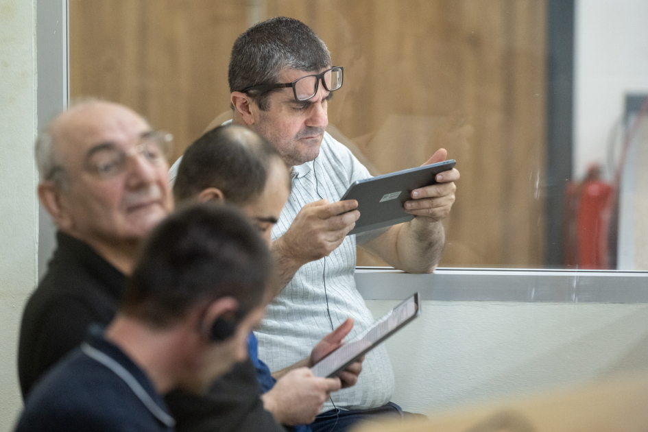 Documents regarding shelling of Azerbaijani territories from Armenia, killing of civilian Azerbaijanis presented in court (PHOTO)