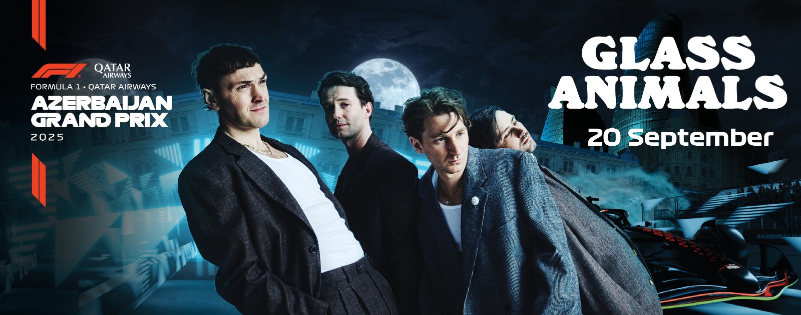 Anyma, Martin Garrix and Glass Animals take stage in Baku – spectacular concerts at Formula 1 Qatar Airways Azerbaijan Grand Prix 2025! (PHOTO)