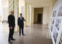 President Ilham Aliyev attends opening of mosque built in Hadrut settlement (PHOTO)