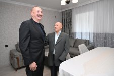 President Ilham Aliyev visites the Girmizi Bazar settlement in Khojavend district (PHOTO/VIDEO)