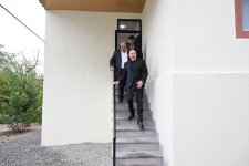 President Ilham Aliyev visites the Girmizi Bazar settlement in Khojavend district (PHOTO/VIDEO)