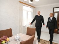 President Ilham Aliyev visites Sos village in Khojavand district (PHOTO)