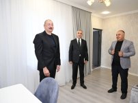 President Ilham Aliyev visits Shushakend village in Khojaly district (PHOTO)