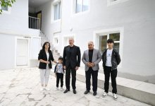 President Ilham Aliyev visits Shushakend village in Khojaly district (PHOTO)