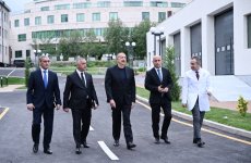 President Ilham Aliyev attends inauguration of Garabagh University Clinic and Faculty of Medicine and Health Sciences building (PHOTO)