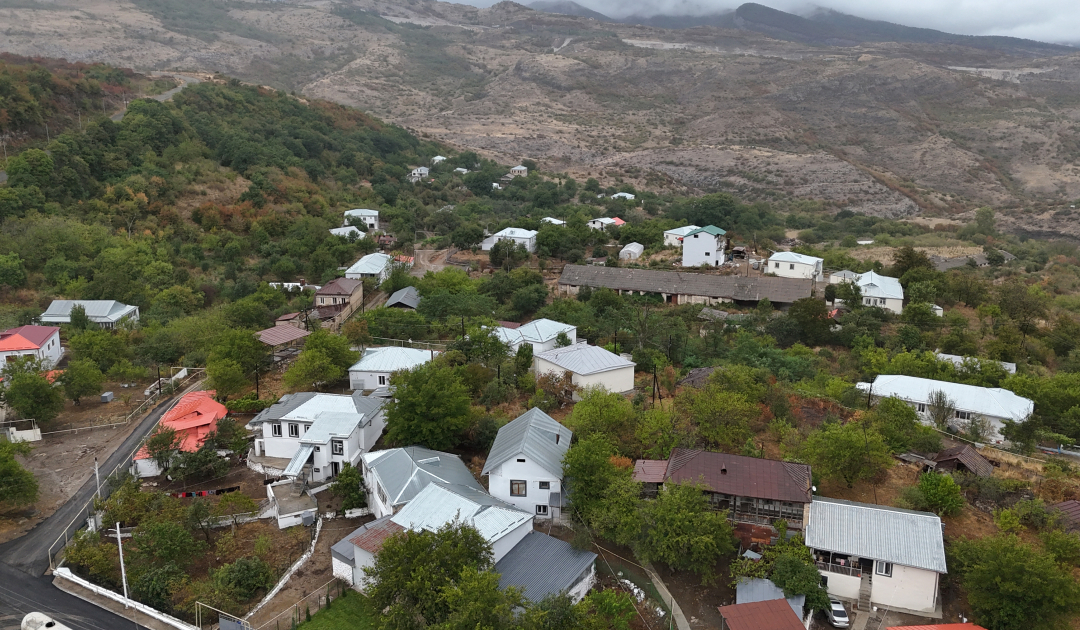 President Ilham Aliyev visits Shushakend village in Khojaly district (PHOTO)