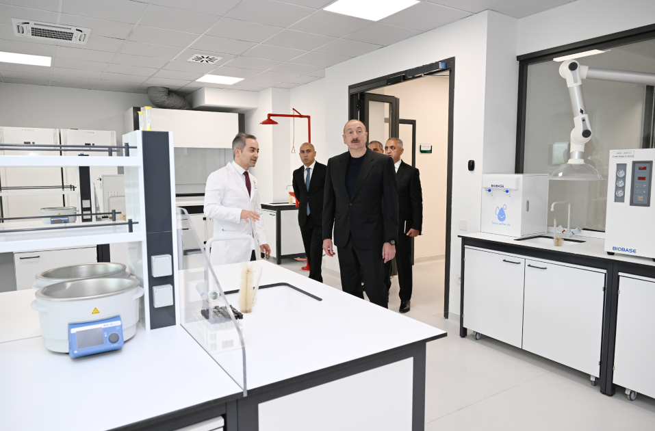 President Ilham Aliyev attends inauguration of Garabagh University Clinic and Faculty of Medicine and Health Sciences building (PHOTO)