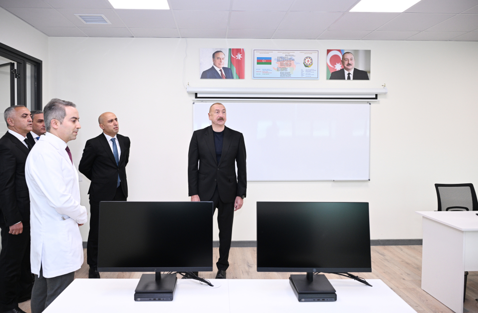 President Ilham Aliyev attends inauguration of Garabagh University Clinic and Faculty of Medicine and Health Sciences building (PHOTO)