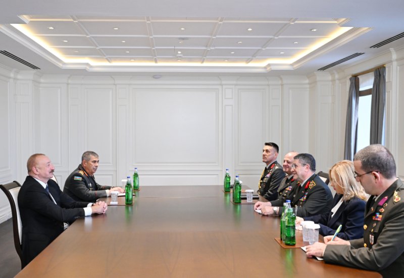 President Ilham Aliyev receives Türkiye's Chief of General Staff of Armed Forces (PHOTO)
