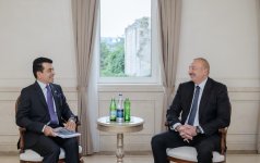 President Ilham Aliyev receives ICESCO Director-General (PHOTO/VIDEO)
