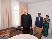 President Ilham Aliyev visits Badara village in Khojaly district (PHOTO)
