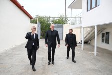 President Ilham Aliyev visits Seyidbeyli village in Khojaly district (PHOTO)
