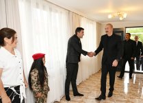 President Ilham Aliyev visits Seyidbeyli village in Khojaly district (PHOTO)