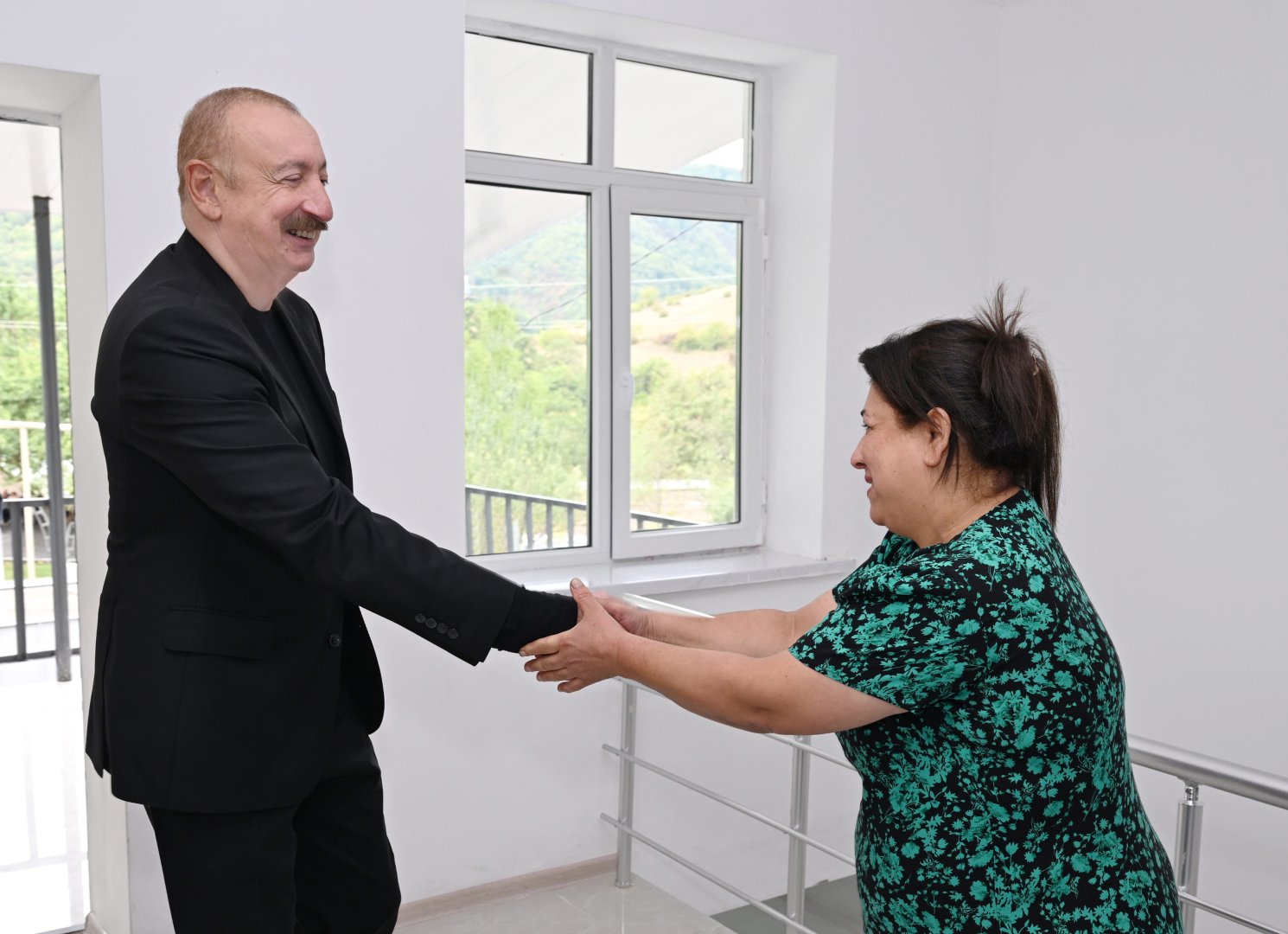 President Ilham Aliyev visits Badara village in Khojaly district (PHOTO)