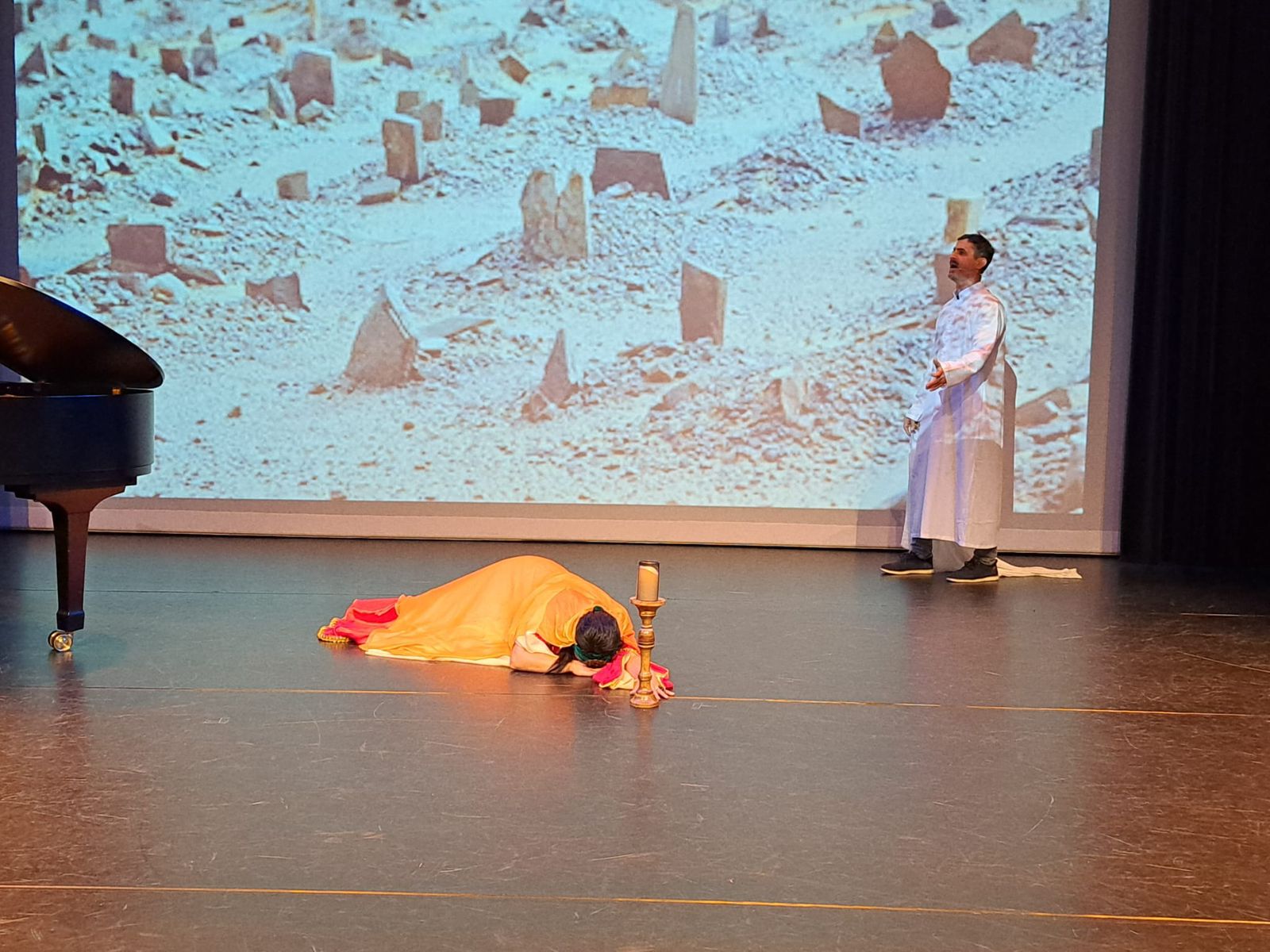 Azerbaijani diaspora stages famous "Leyli and Majnun" opera in Netherlands' Hague (PHOTO)