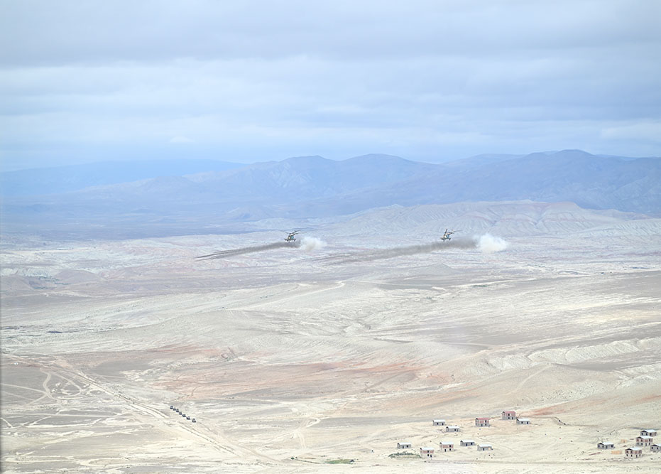 Azerbaijan hosts Distinguished Visitors Day of Eternal Brotherhood - IV exercise (PHOTO)