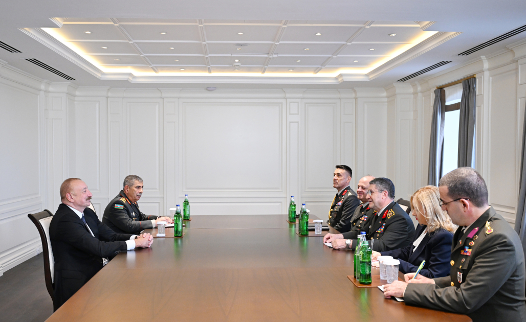 President Ilham Aliyev receives Türkiye's Chief of General Staff of Armed Forces (PHOTO)