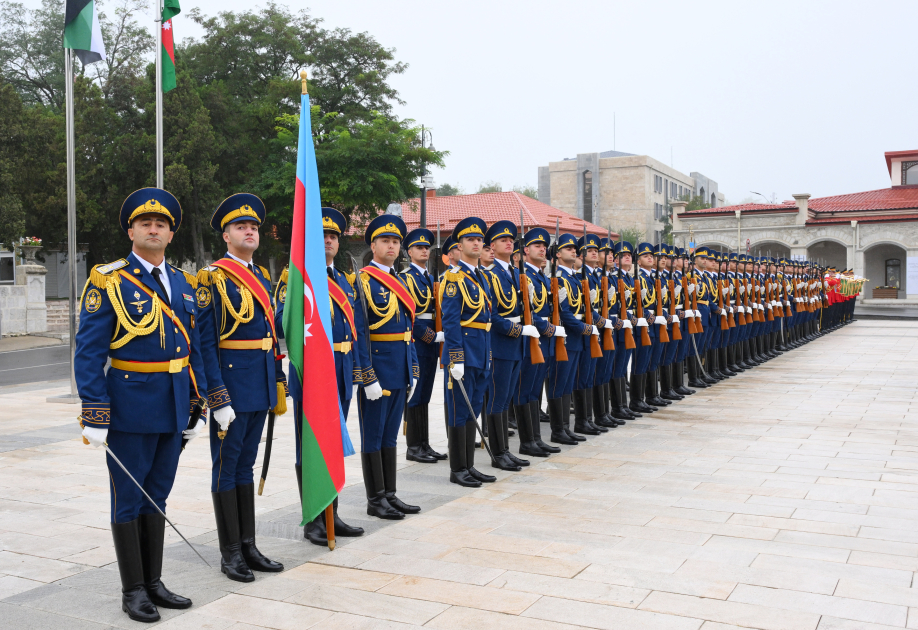 Shusha hosts official welcoming ceremony for President of United Arab Emirates (PHOTO)