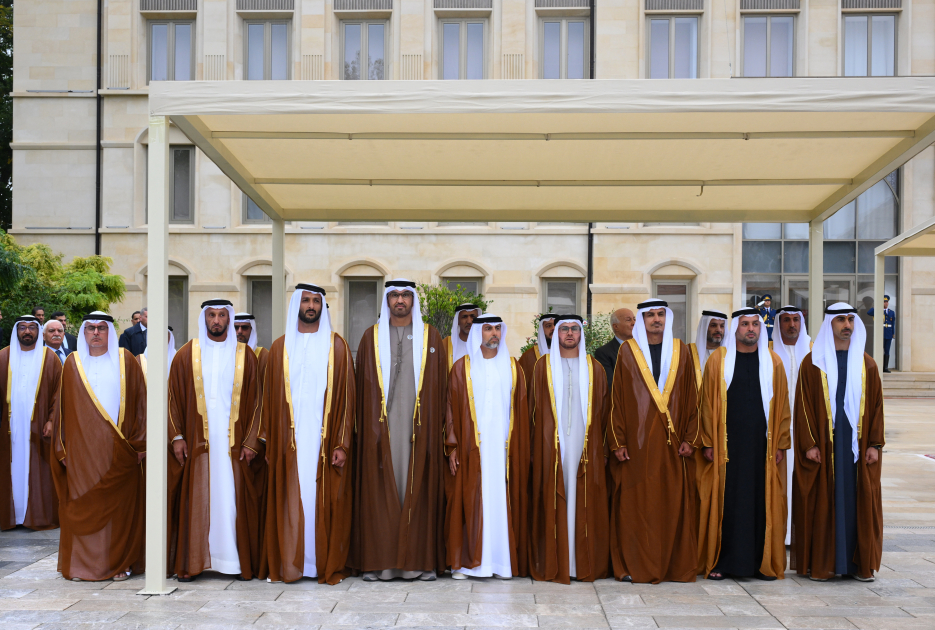 Shusha hosts official welcoming ceremony for President of United Arab Emirates (PHOTO)