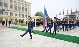 Shusha hosts official welcoming ceremony for President of United Arab Emirates (PHOTO)