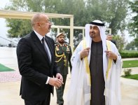 Shusha hosts official welcoming ceremony for President of United Arab Emirates (PHOTO)