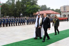 Shusha hosts official welcoming ceremony for President of United Arab Emirates (PHOTO)