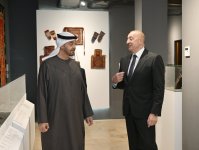 President Ilham Aliyev, UAE President visit Shusha branch of National Carpet Museum (PHOTO)