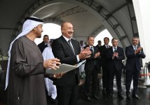 President Ilham Aliyev, UAE President watch Karabakh horses show at Jidir Duzu (PHOTO)