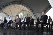 President Ilham Aliyev, UAE President watch Karabakh horses show at Jidir Duzu (PHOTO)
