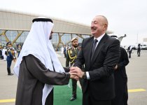 UAE President concludes his official visit to Azerbaijan (PHOTO)