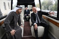 President Ilham Aliyev, UAE President review construction progress at New Shusha Mosque (PHOTO)