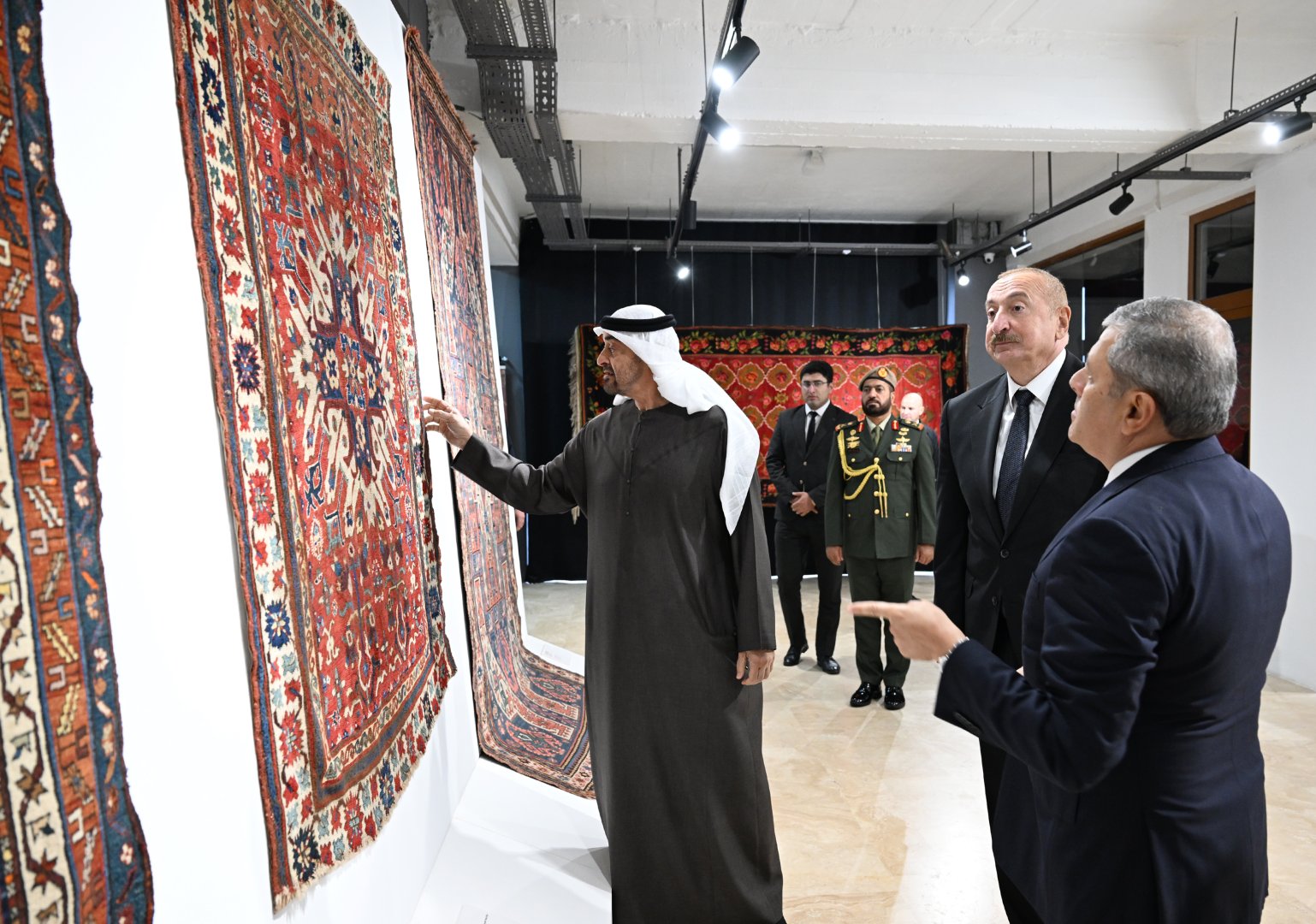 President Ilham Aliyev, UAE President visit Shusha branch of National Carpet Museum (PHOTO)