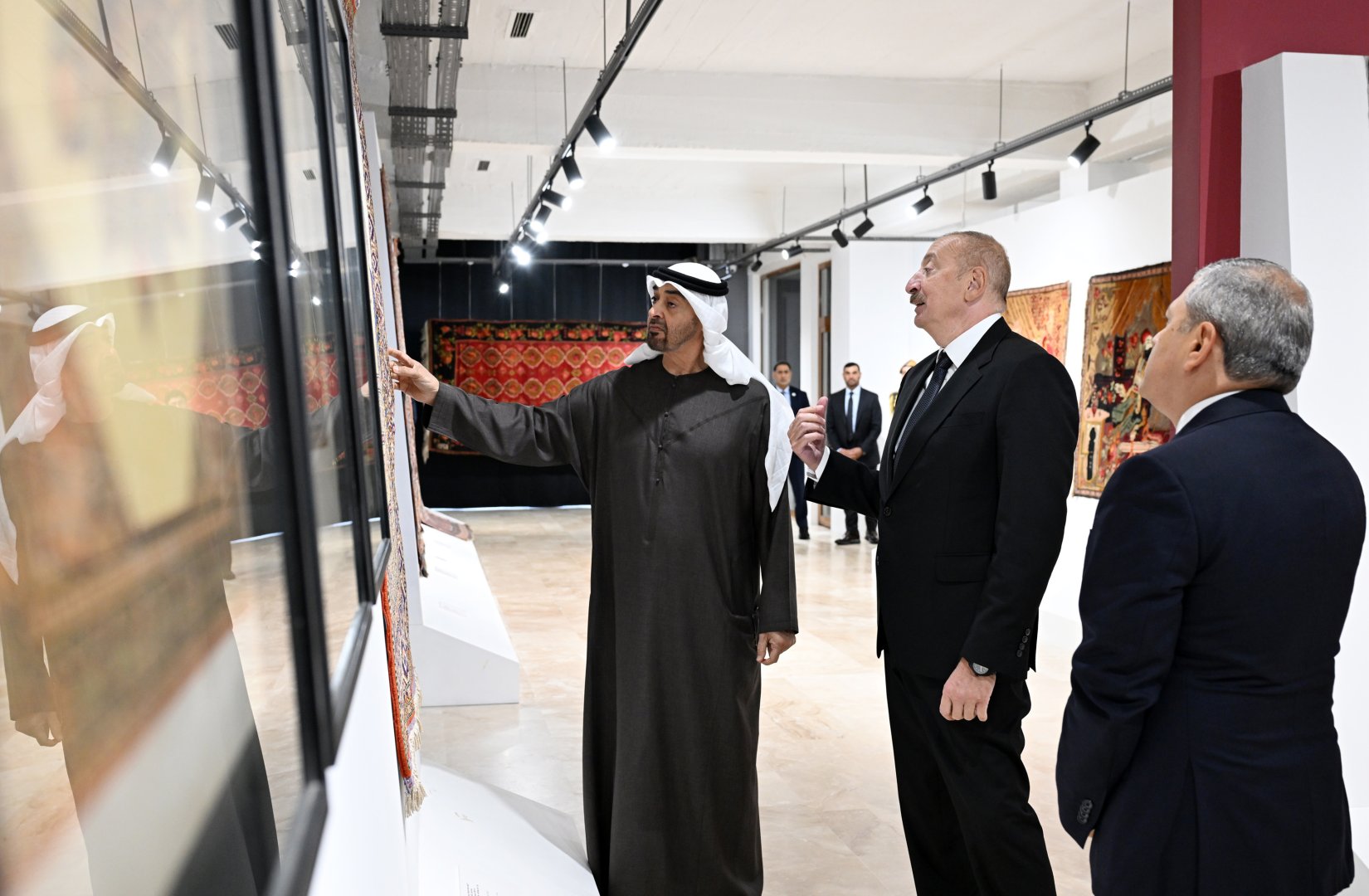 President Ilham Aliyev, UAE President visit Shusha branch of National Carpet Museum (PHOTO)