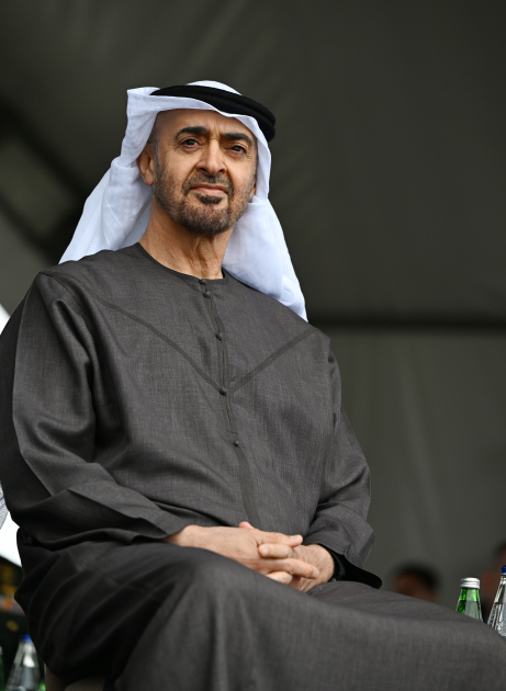 President Ilham Aliyev, UAE President watch Karabakh horses show at Jidir Duzu (PHOTO)