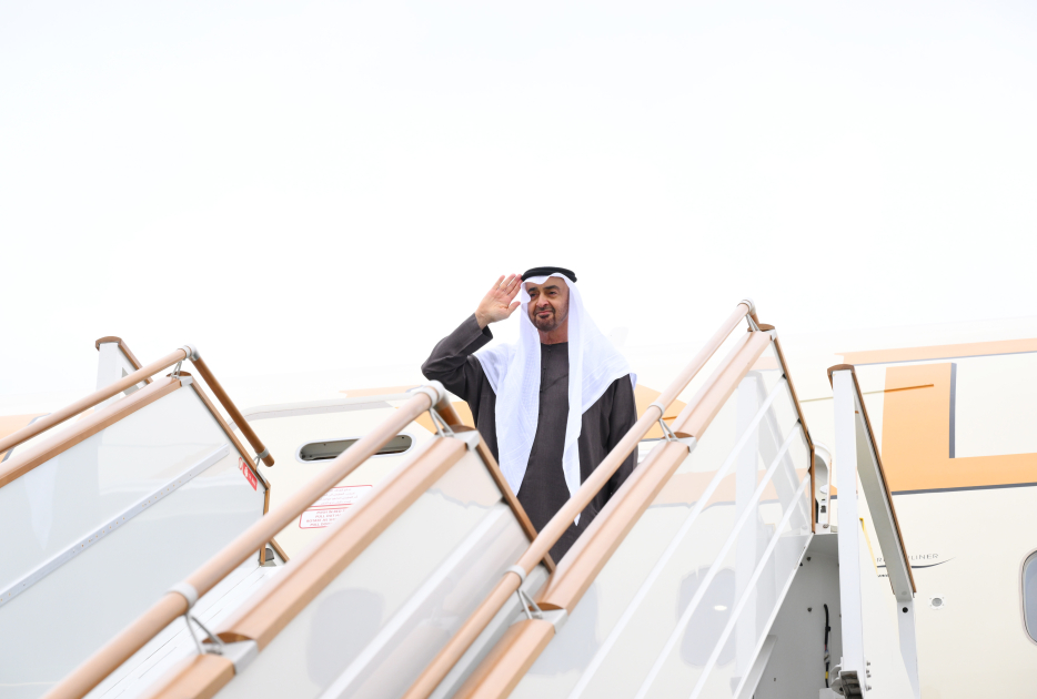 UAE President concludes his official visit to Azerbaijan (PHOTO)
