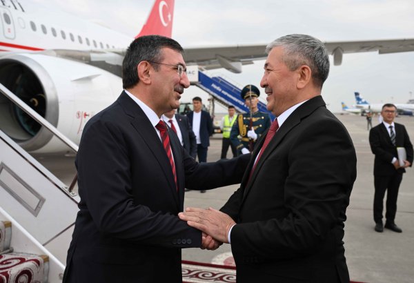 Vice President of Türkiye arrives in Kyrgyzstan