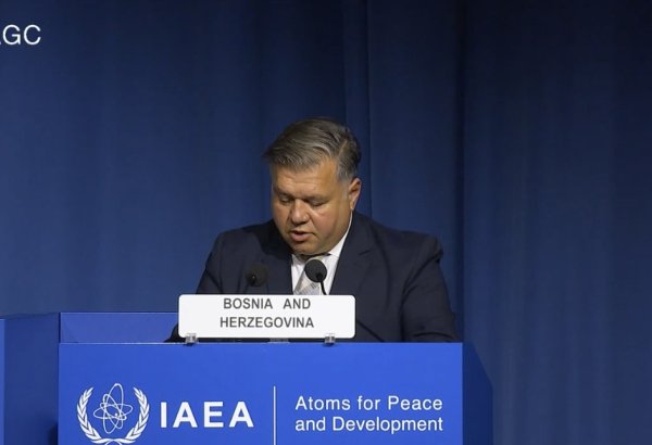 Bosnia engages global partners at IAEA general conference (PHOTO)