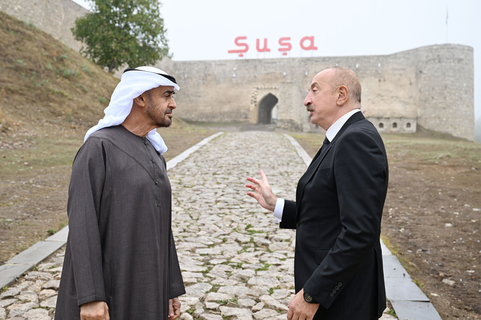UAE President shares footage from his Azerbaijan visit (VIDEO)