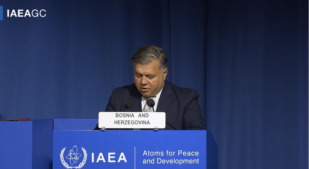 Bosnia engages global partners at IAEA general conference (PHOTO)